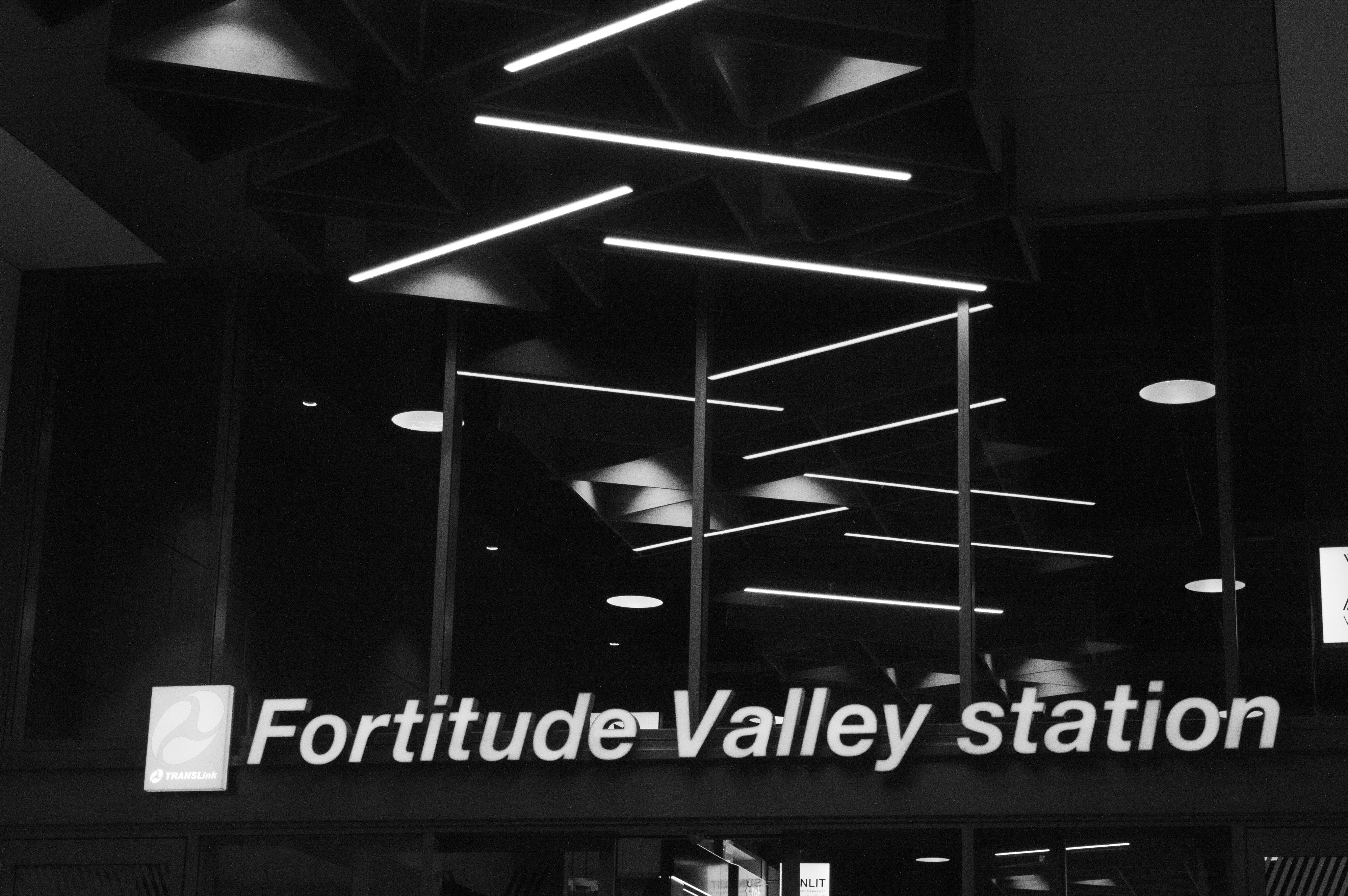 Fortitude Valley Train Station Entrance